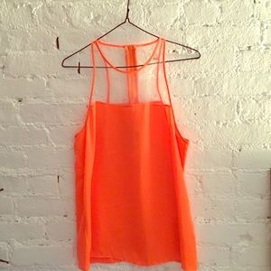NWT - Gorgeous Sleeveless Helmut Lang top.